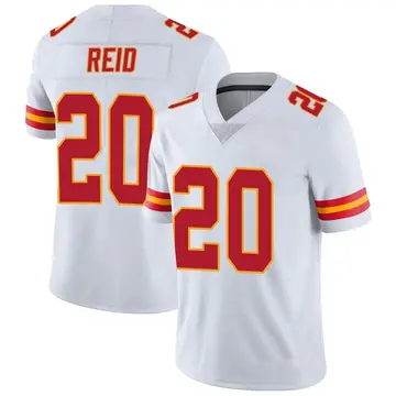 Nike Justin Reid Youth Limited Kansas City Chiefs White Vapor Untouchable Jersey
