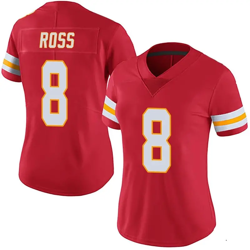 Nike Justyn Ross Women's Limited Kansas City Chiefs Red Team Color Vapor Untouchable Jersey