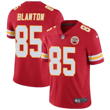 Nike Kendall Blanton Youth Limited Kansas City Chiefs Red Team Color Vapor Untouchable Jersey