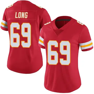 Nike Kyle Long Women's Limited Kansas City Chiefs Red Team Color Vapor Untouchable Jersey