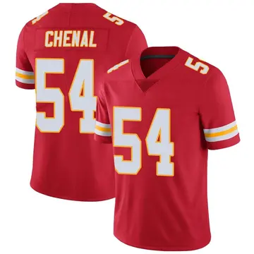 Nike Leo Chenal Youth Limited Kansas City Chiefs Red Team Color Vapor Untouchable Jersey