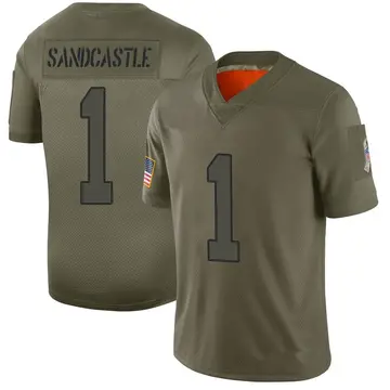 Nike Leon Sandcastle Men's Limited Kansas City Chiefs Camo 2019 Salute to Service Jersey