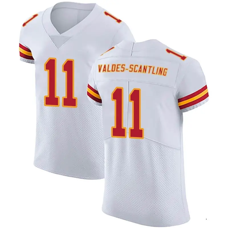 Nike Marquez Valdes-Scantling Men's Elite Kansas City Chiefs White Vapor Untouchable Jersey