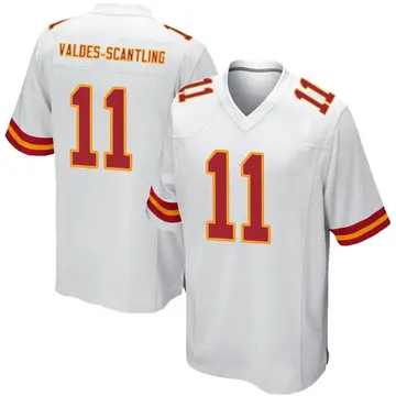 Nike Marquez Valdes-Scantling Men's Game Kansas City Chiefs White Jersey