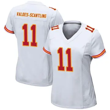 Nike Marquez Valdes-Scantling Women's Game Kansas City Chiefs White Jersey