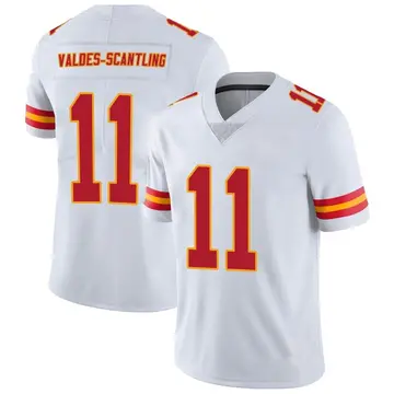 Nike Marquez Valdes-Scantling Youth Limited Kansas City Chiefs White Vapor Untouchable Jersey