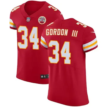 Nike Melvin Gordon III Men's Elite Kansas City Chiefs Red Team Color Vapor Untouchable Jersey