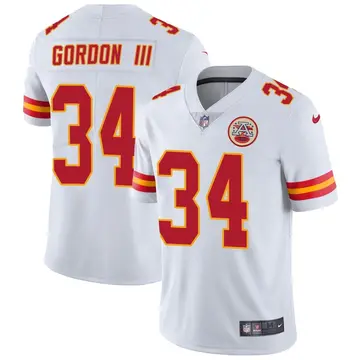 Nike Melvin Gordon III Youth Limited Kansas City Chiefs White Vapor Untouchable Jersey