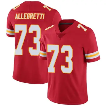 Nike Nick Allegretti Youth Limited Kansas City Chiefs Red Team Color Vapor Untouchable Jersey