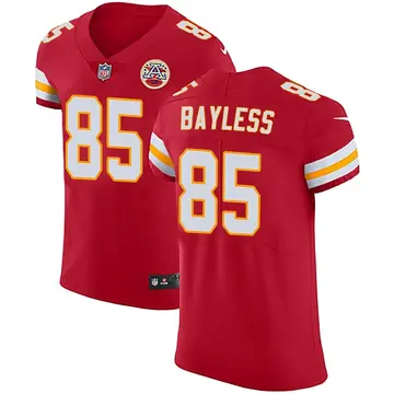 Nike Omar Bayless Men's Elite Kansas City Chiefs Red Team Color Vapor Untouchable Jersey