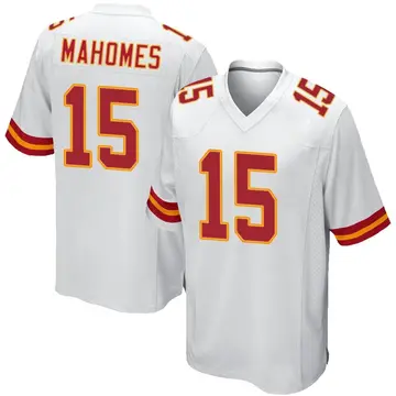 Nike Patrick Mahomes Men's Game Kansas City Chiefs White Jersey