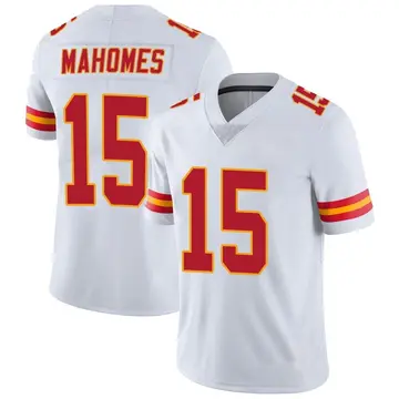 Nike Patrick Mahomes Youth Limited Kansas City Chiefs White Vapor Untouchable Jersey