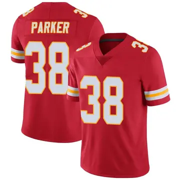 Nike Ron Parker Youth Limited Kansas City Chiefs Red Team Color Vapor Untouchable Jersey