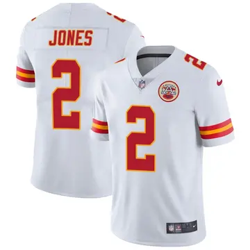 Nike Ronald Jones Men's Limited Kansas City Chiefs White Vapor Untouchable Jersey