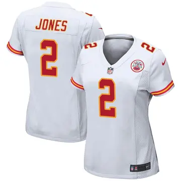 Nike Ronald Jones Women's Game Kansas City Chiefs White Jersey
