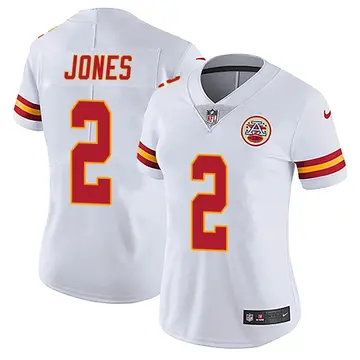 Nike Ronald Jones Women's Limited Kansas City Chiefs White Vapor Untouchable Jersey