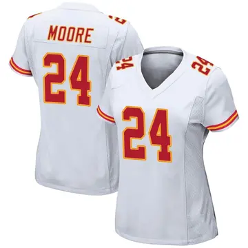 Nike Skyy Moore Women's Game Kansas City Chiefs White Jersey