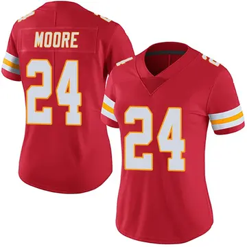 Nike Skyy Moore Women's Limited Kansas City Chiefs Red Team Color Vapor Untouchable Jersey
