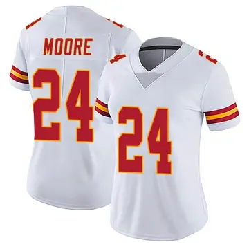 Nike Skyy Moore Women's Limited Kansas City Chiefs White Vapor Untouchable Jersey