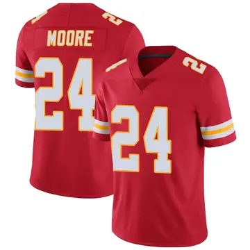 Nike Skyy Moore Youth Limited Kansas City Chiefs Red Team Color Vapor Untouchable Jersey