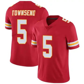 Nike Tommy Townsend Men's Limited Kansas City Chiefs Red Team Color Vapor Untouchable Jersey