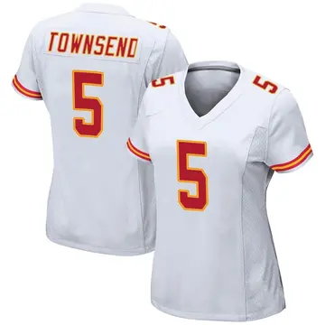 Nike Tommy Townsend Women's Game Kansas City Chiefs White Jersey