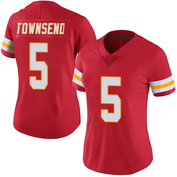 Nike Tommy Townsend Women's Limited Kansas City Chiefs Red Team Color Vapor Untouchable Jersey