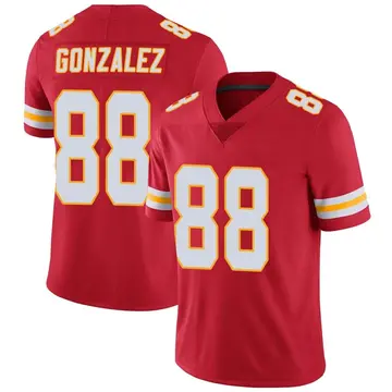 Nike Tony Gonzalez Youth Limited Kansas City Chiefs Red Team Color Vapor Untouchable Jersey
